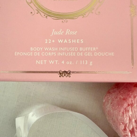 Florica by Spongelle Jude Rose Body Wash Buffer 4oz 22 Washes - Picture 3 of 13